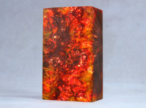 Stabilized Maple Burl Wood Mod Block